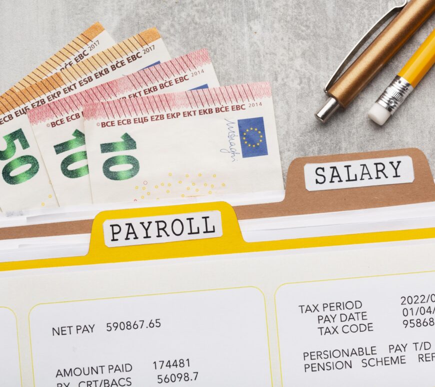 Salary vs hourly pay stubs