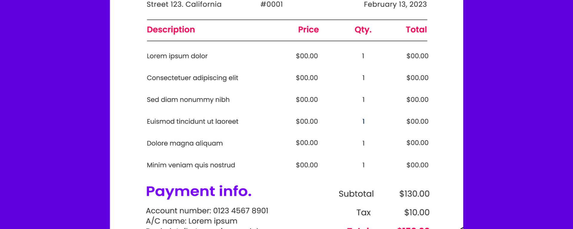 Pay Stub Template Spokane