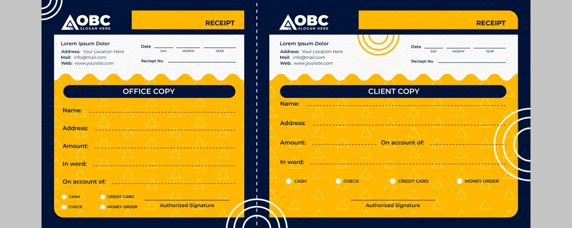 Pay Stub Template for Norfolk