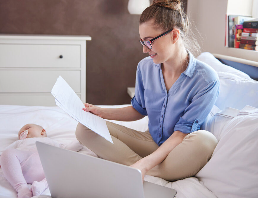 Maternity leave pay stub